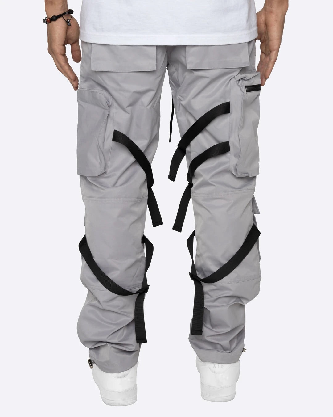 EPTM: STRAP CARGO PANTS GREY