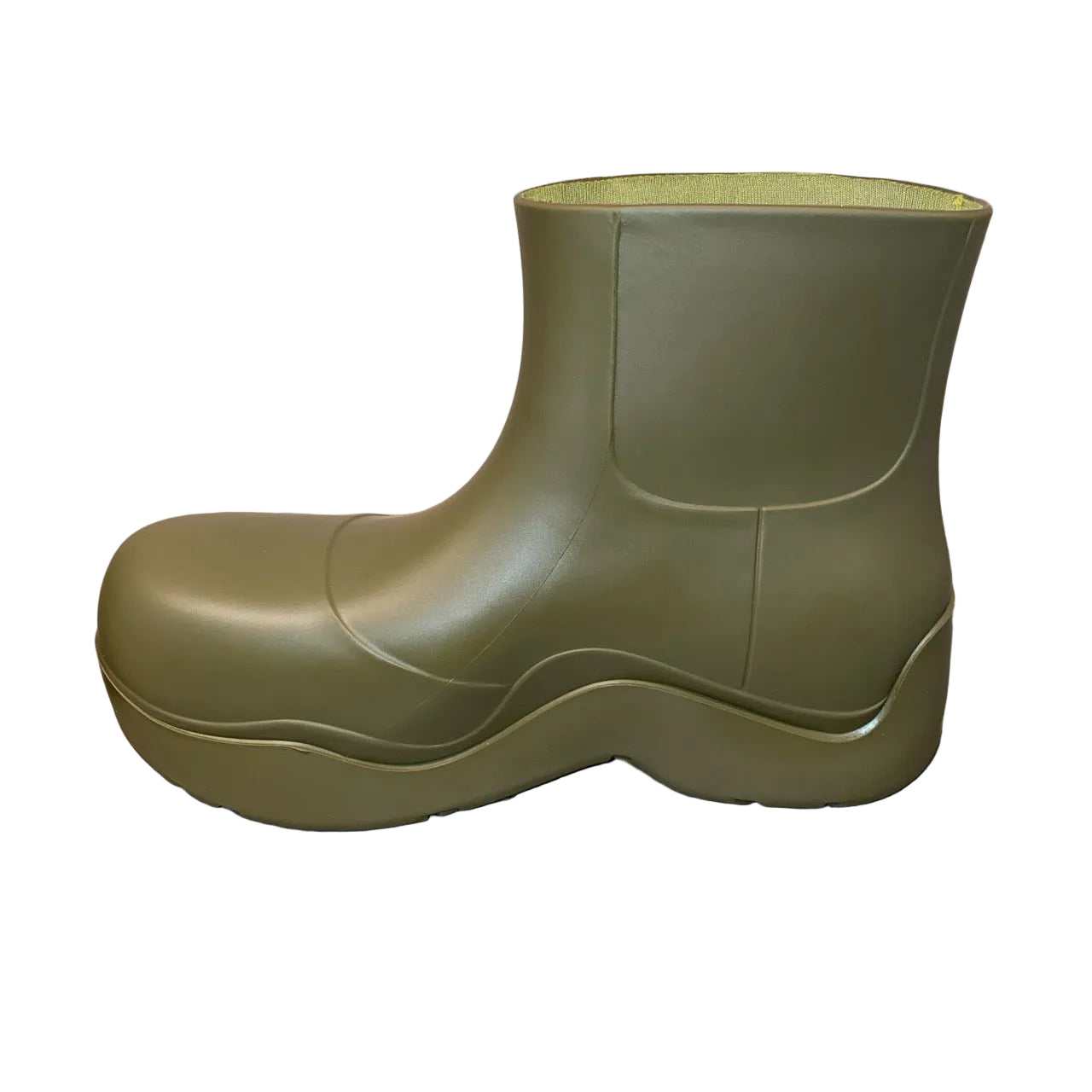 BOHO: PUDDLE RUBBER RAIN ANKLE BOOTS - 8586 (olive)