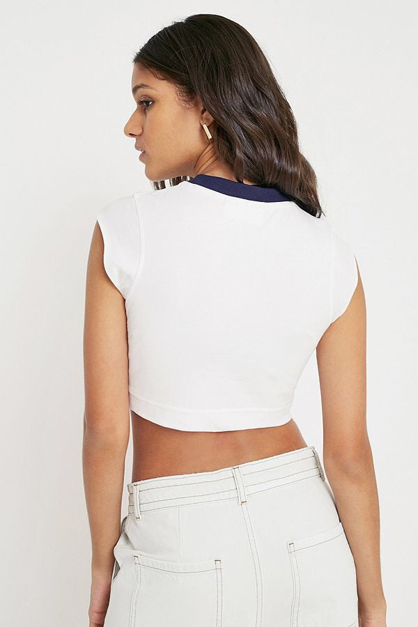 FILA HERITAGE: PIA CROP TEE - 85 86 eightyfiveightysix