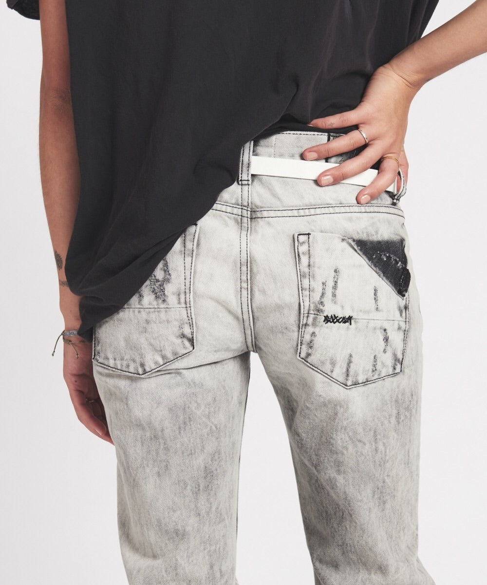 ONE TEASPOON: FREEBIRDS HARLEY GRAY SKINNY JEAN - 85 86 eightyfiveightysix