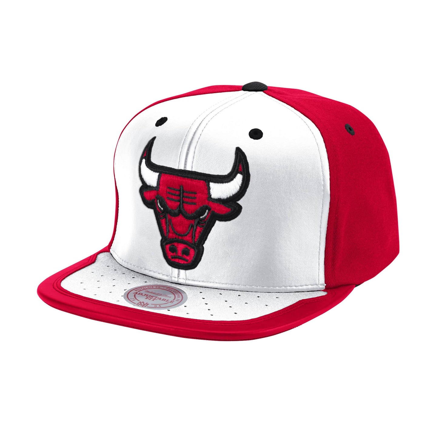 MITCHELL & NESS: NBA DAY ONE SNAPBACK BULLS (red & white)