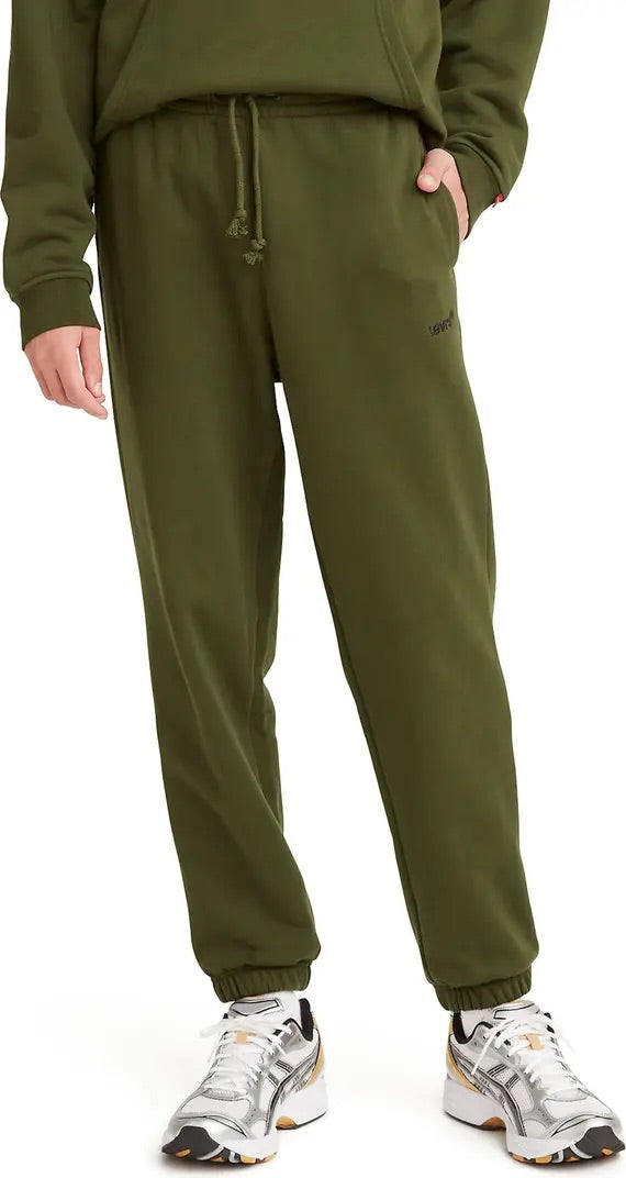 LEVIS RED TAB SWEATPANTS MOSSY GREEN -8586