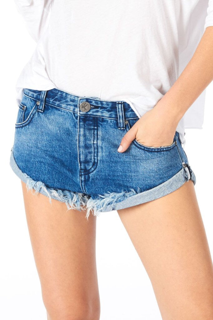 ONE TEASPOON: PACIFICA BANDITS CUT OFF SHORTS - 85 86 eightyfiveightysix