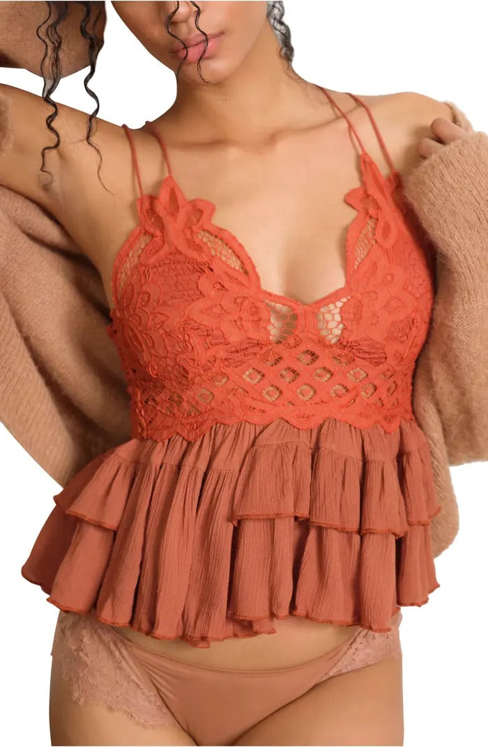 free people copper adella cami top - 8586