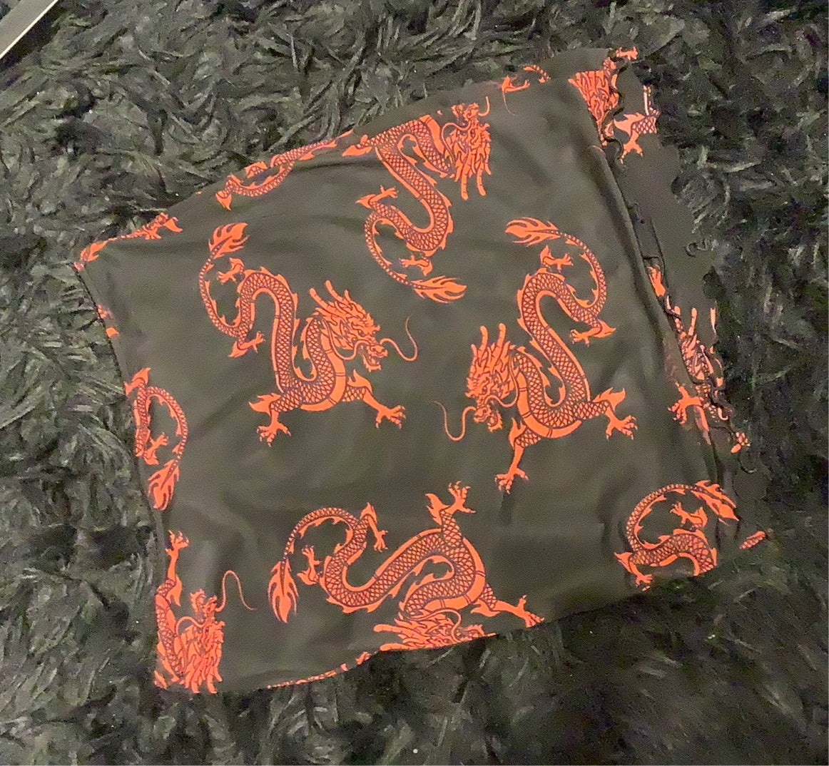 Mesh deals dragon skirt