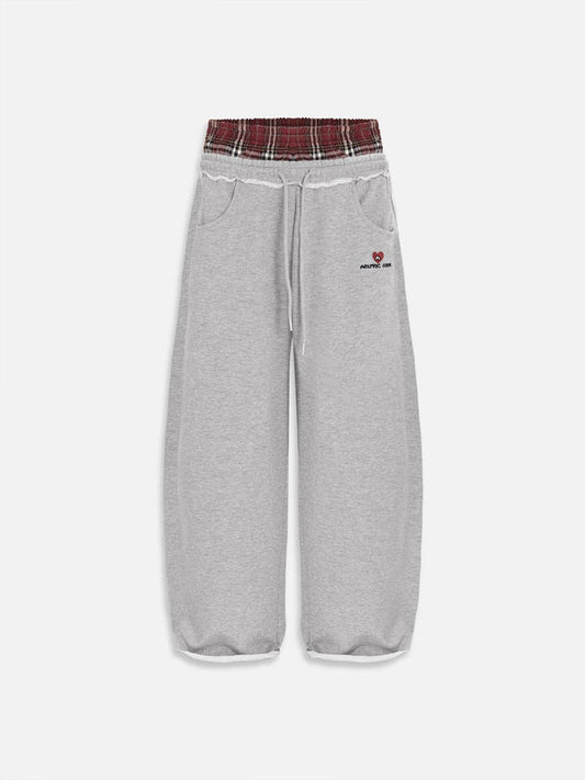 AELFRIC EDEN: DOUBLE WAIST BAAGGY SWEATPANTS