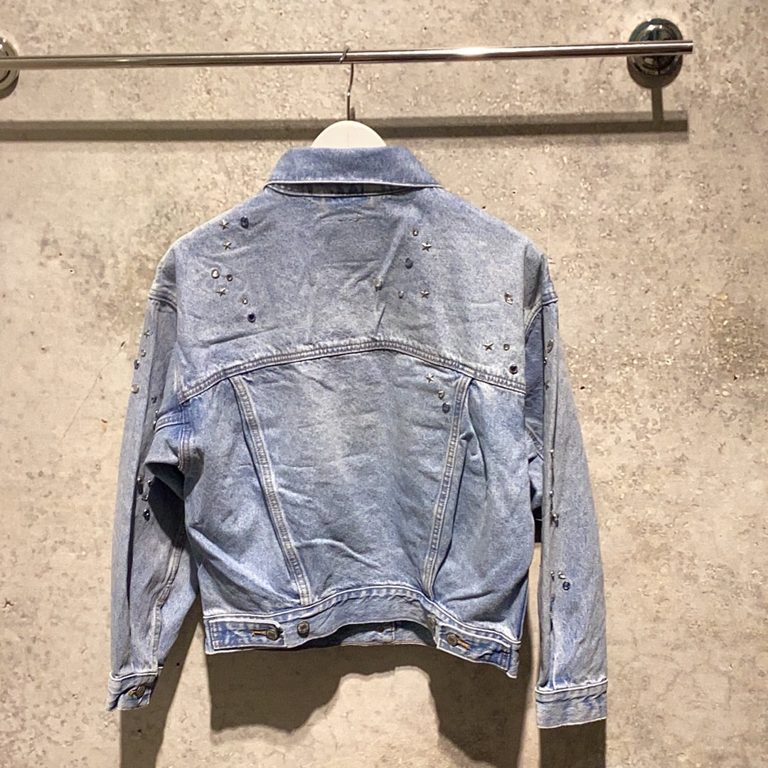 Levis studded best sale dad trucker jacket