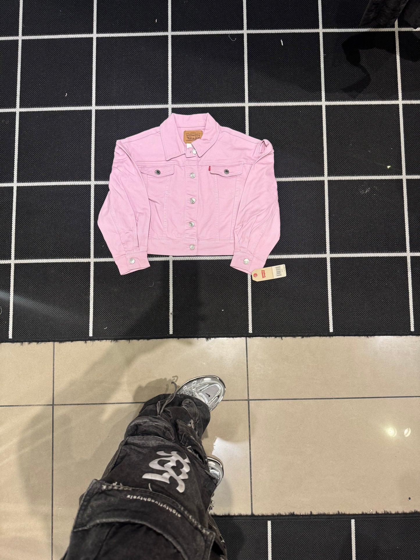 LEVIS: GIRLS LAVENDER TRUCKER JACKET