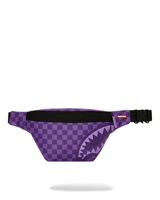 SPRAYGROUND: PURPLE SHARKS IN PARIS SAVVY CROSSBODY