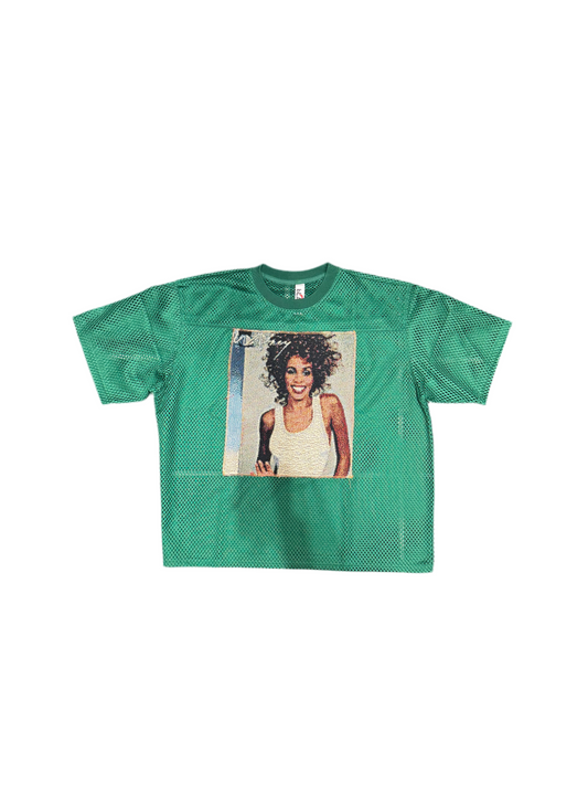 ANGEL GENTLE: WHITNEY TAPESTRY MESH SHIRT