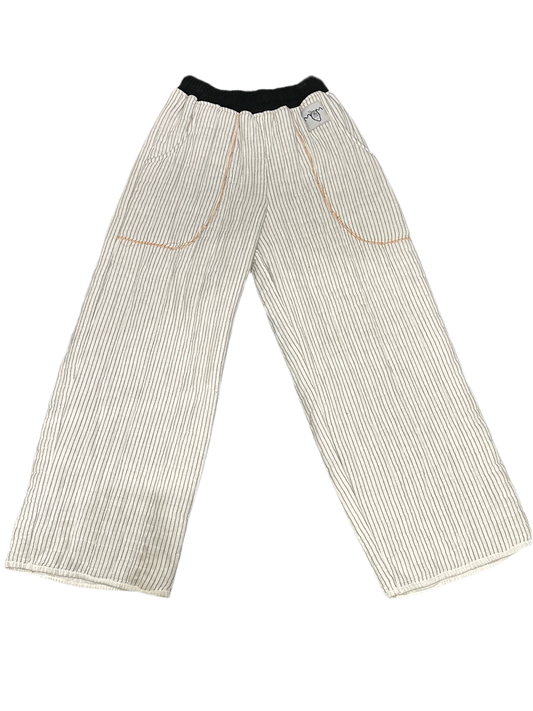ANGEL GENTLE: PINSTRIPED SWEAT PANTS