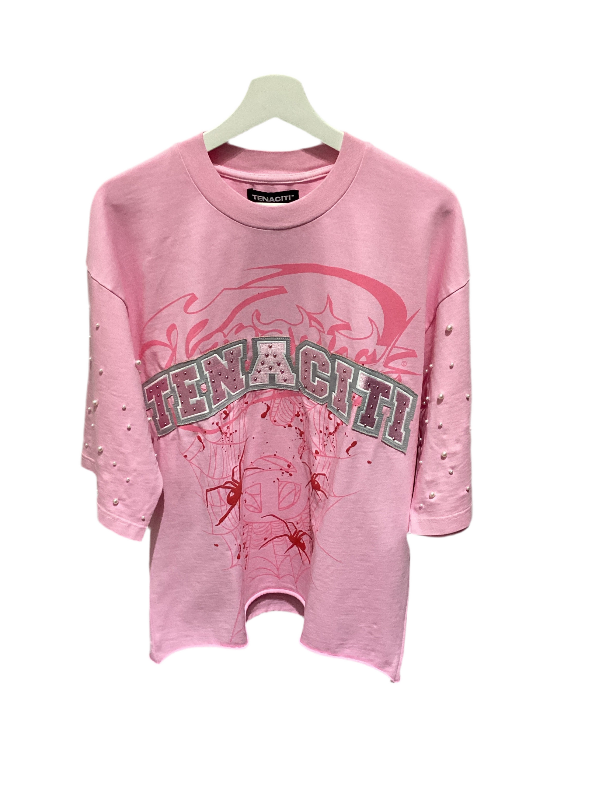TENACITI: SPIDER PEARL SHIRT – 85 86 eightyfiveightysix TENACITI: SPIDER PEARL SHIRT – 85 86 eightyfiveightysix