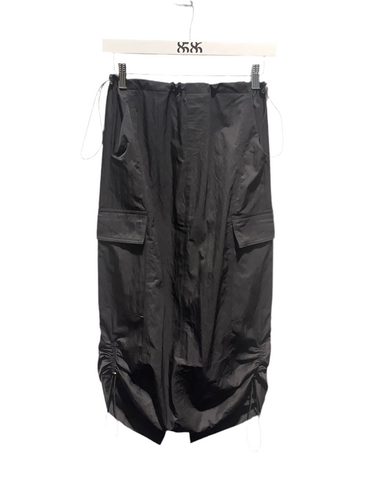 8586: PARACHUTE DRAWSTRING CARGO SKIRT