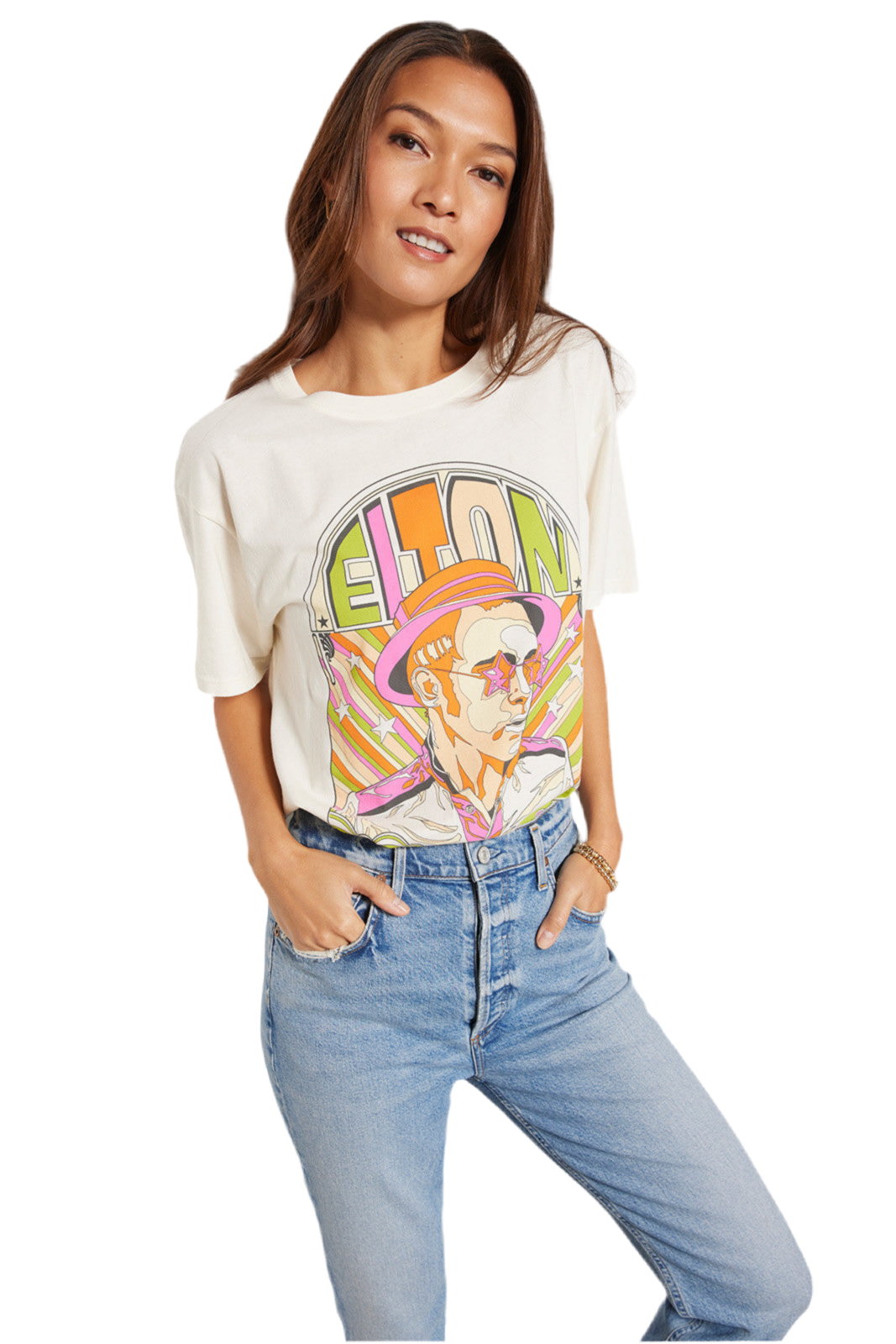 DAYDREAMER: Elton John 1975 Boyfriend tee