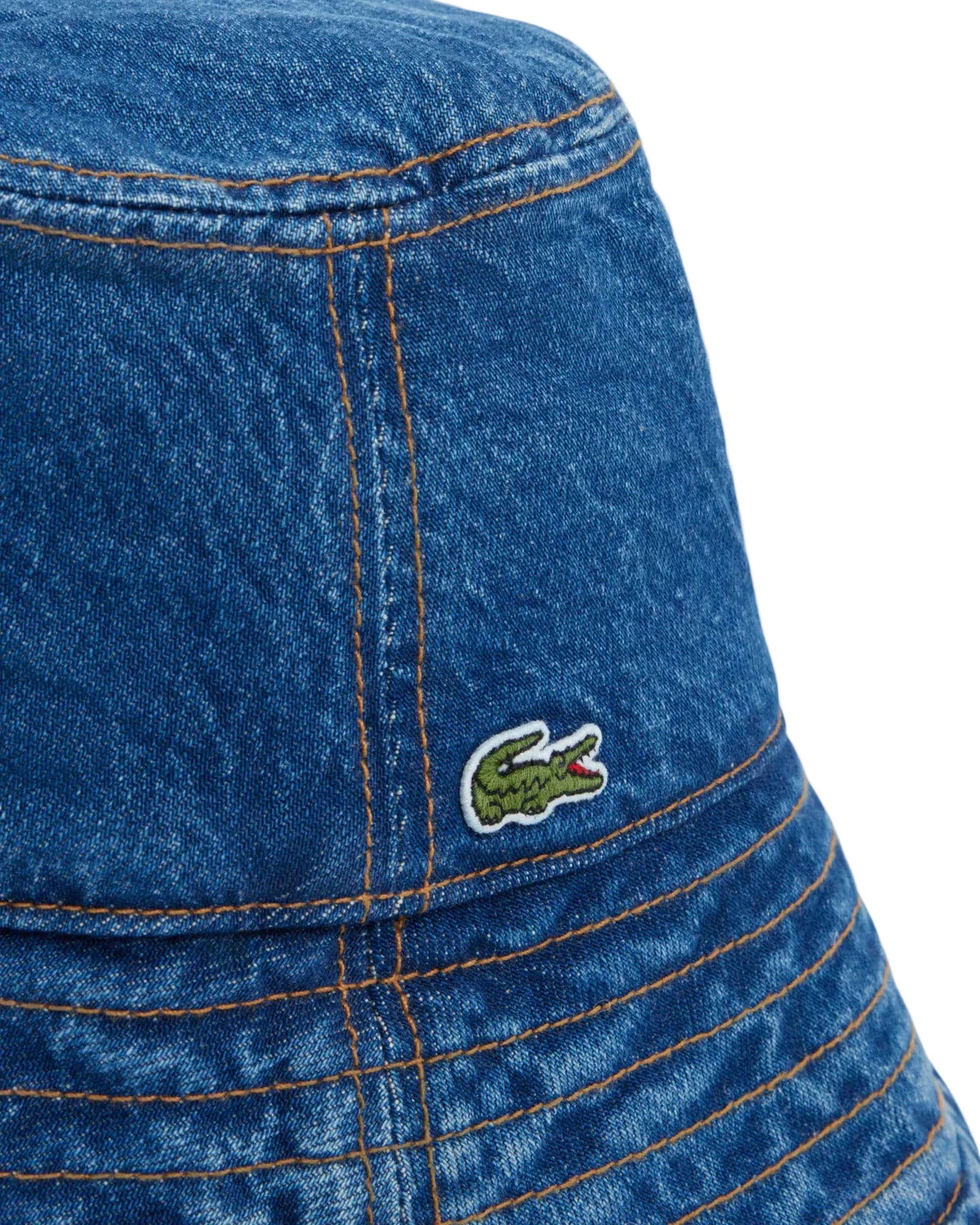 LACOSTE: COTTON TWILL BUCKET HAT