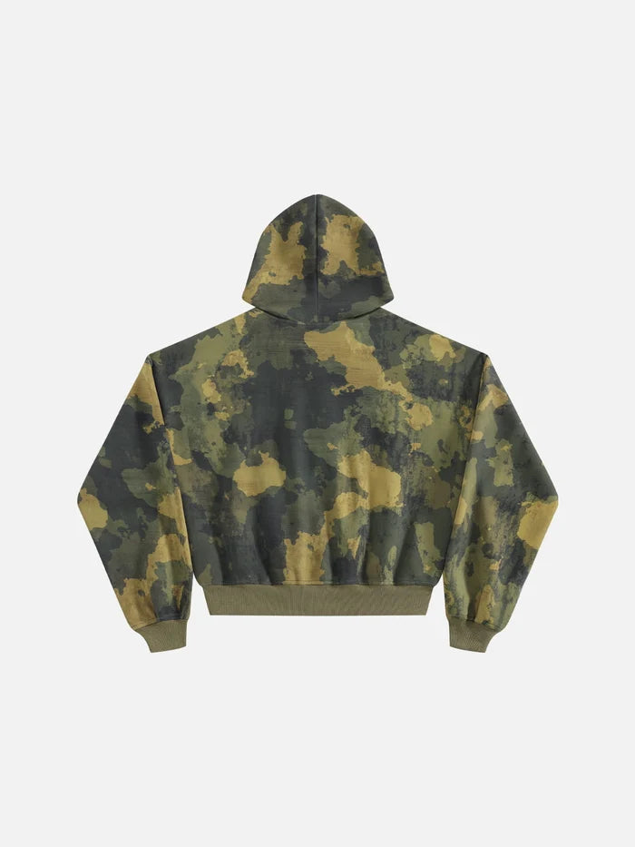 AELFRIC EDEN: BOXY CAMO HOODIE