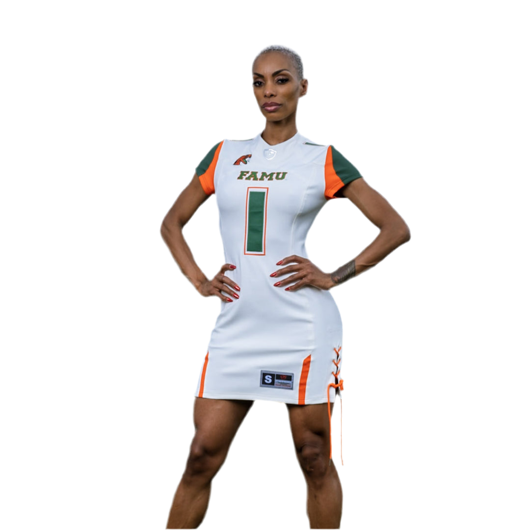 HBCU Authentic Collegiate Jersey Dress – 85 86 eightyfiveightysix