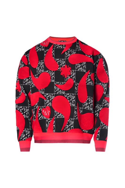 HIDEOUT CLOTHING:TOWEL BIG PAISLEY SWEATER