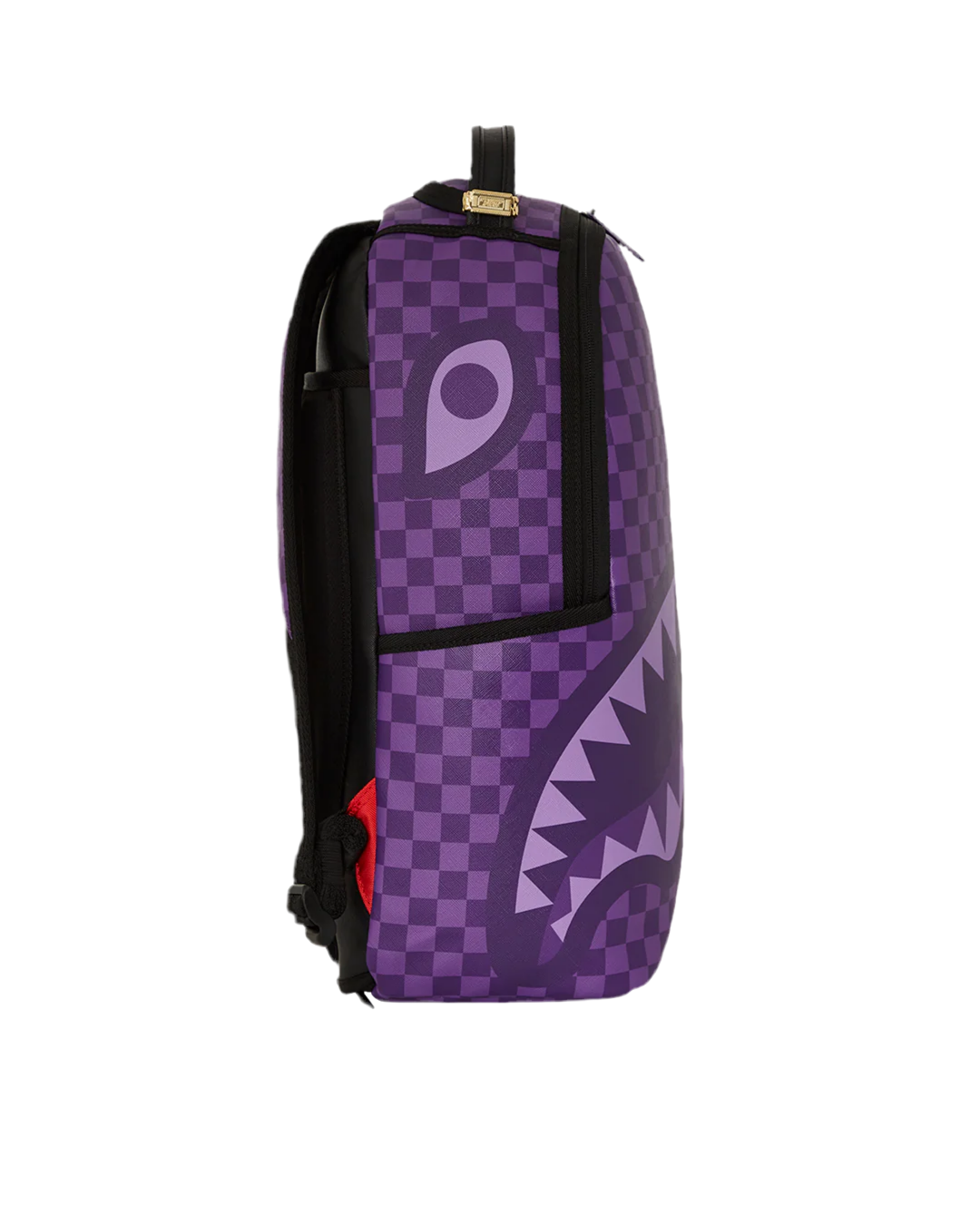 SPRAYGROUND: ALL SYSTEMS GO PURPLE SHARKS IN PARIS DLXSV BACKPACK