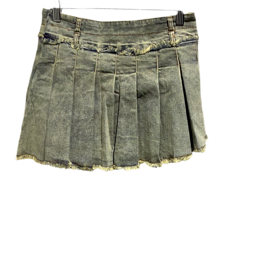 AELFRIC EDEN: DENIM TENNIS SKIRT