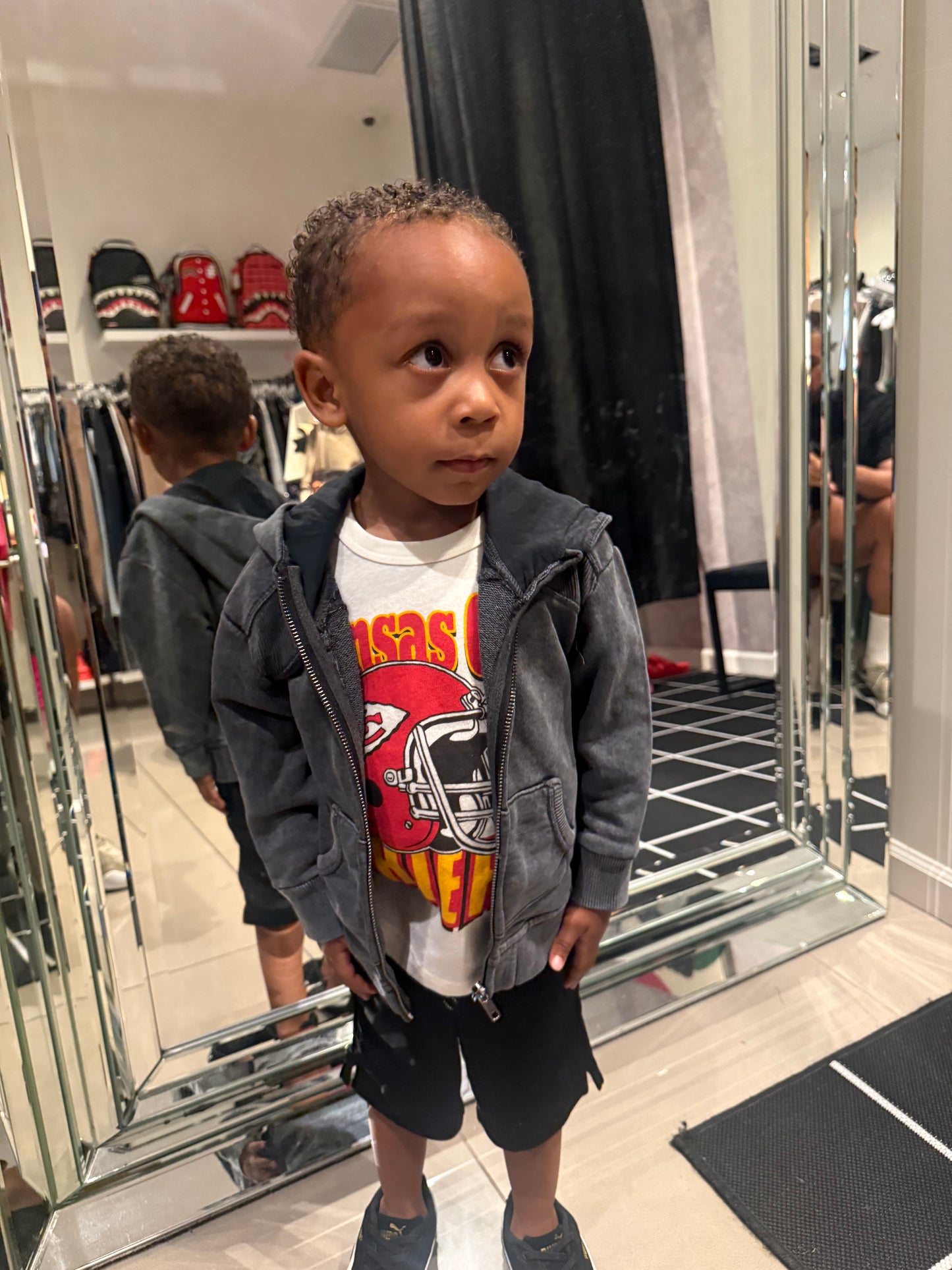 JUNK FOOD KIDS: KANSAS CITY CHIEFS GRAPHIC TEE