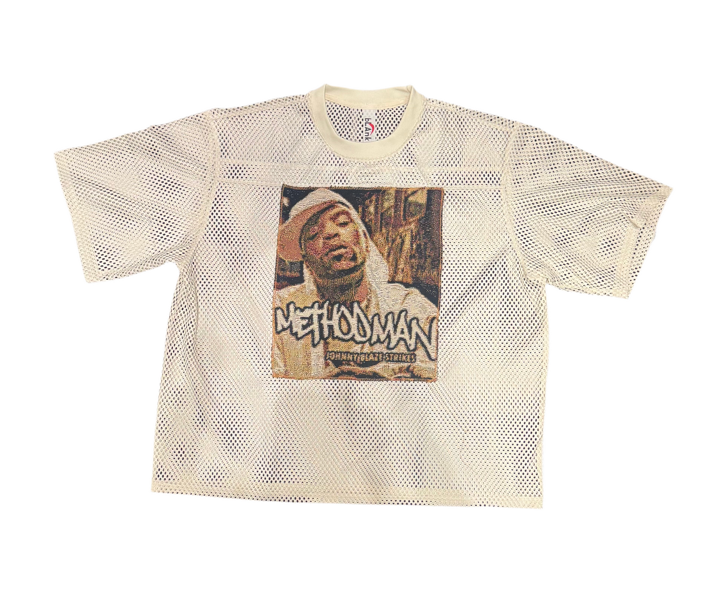 Angel gentle:Method Man mesh jersey shirt