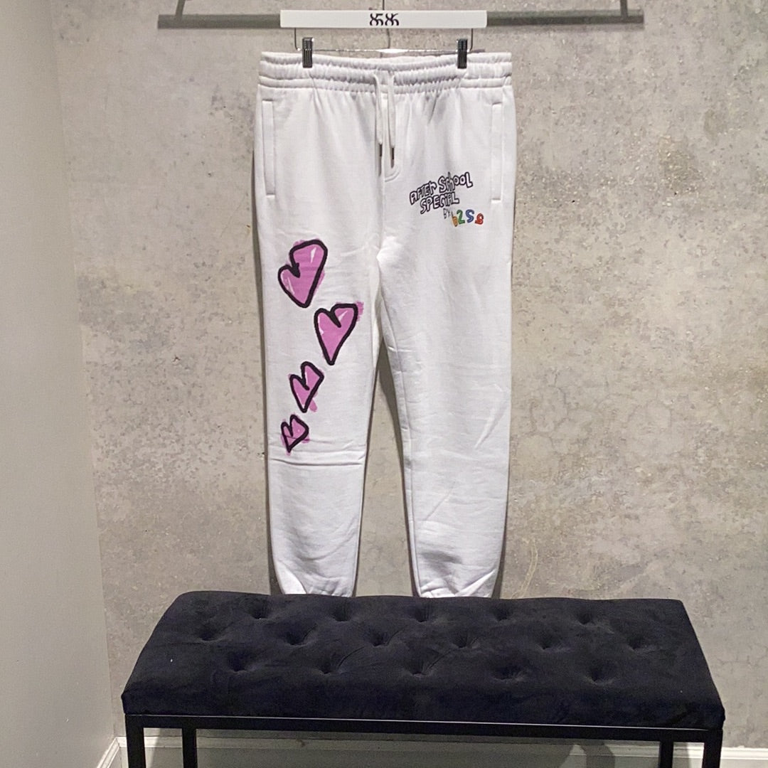 AFTER SCHOOL SPECIAL: TWO HIGH LEADER SWEAT WHITE