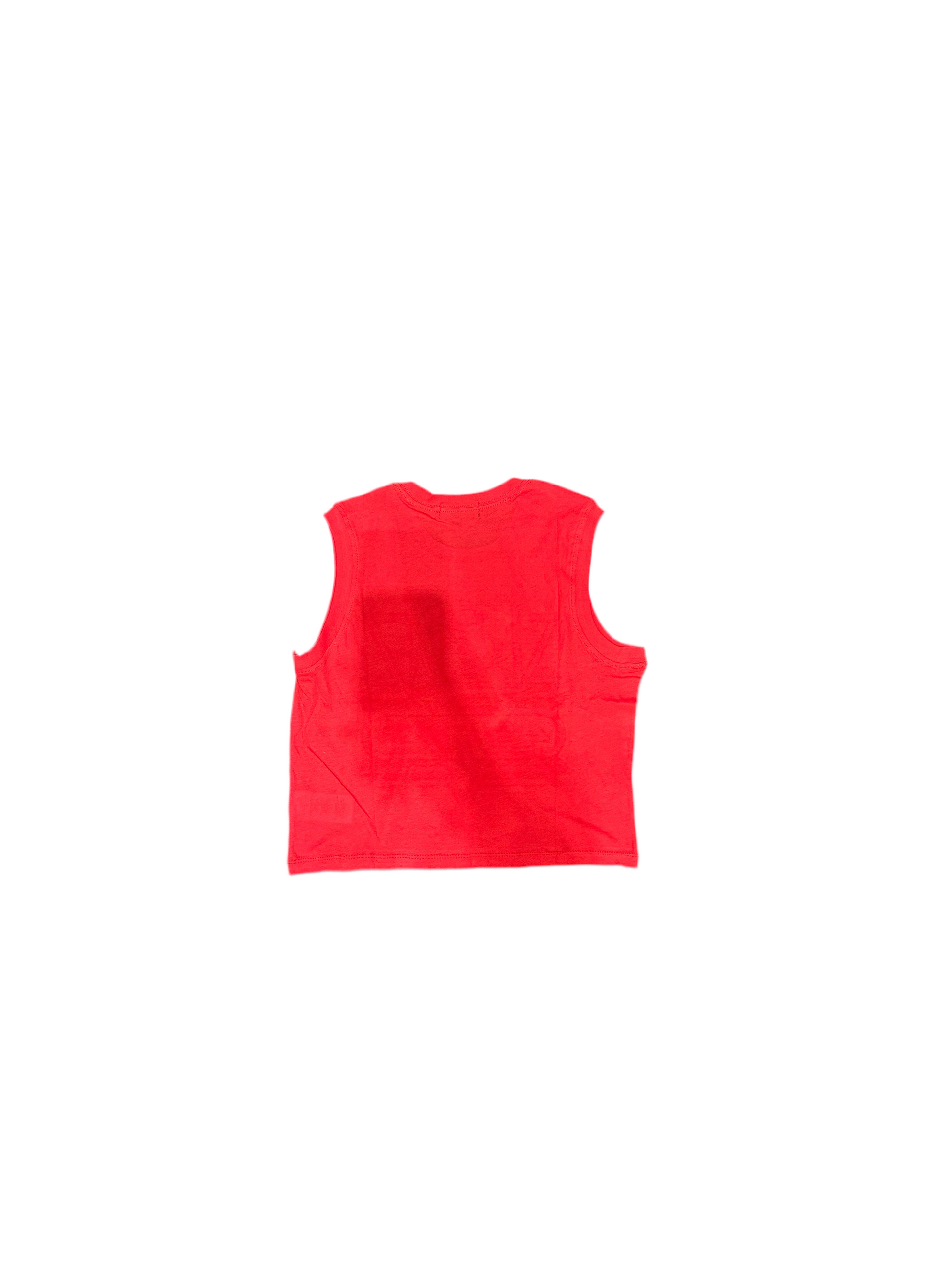 JUNK FOOD CLOTHING: 49ERS CROP TANK TOP 85 86 eightyfiveightysix JUNK FOOD CLOTHING: 49ERS CROP TANK TOP 85 86 eightyfiveightysix