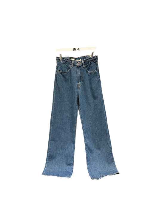 LEVIS: BRAIDED RIBCAGE WIDE LEG JEANS