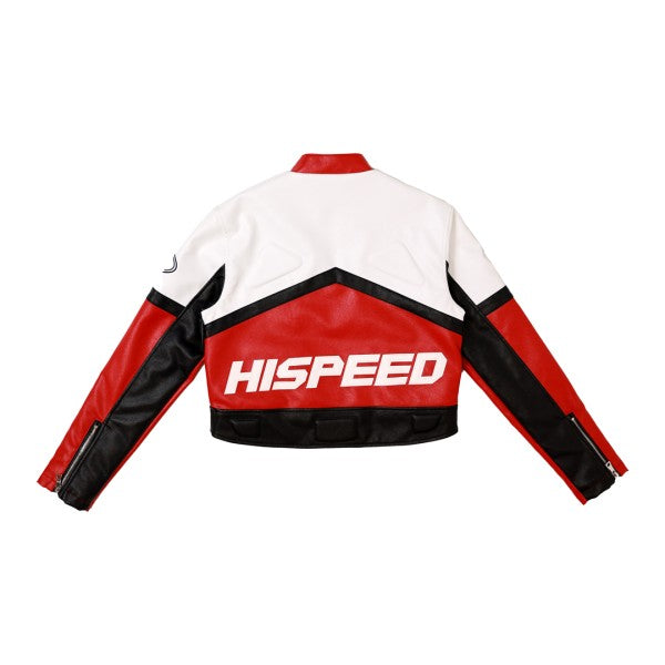 FIRST ROW: HIGH SPEED RACING CROP JACKET – 85 86 eightyfiveightysix