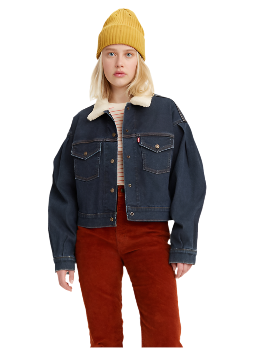 LEVIS PREMIUM: SHERPA DENIM JACKET