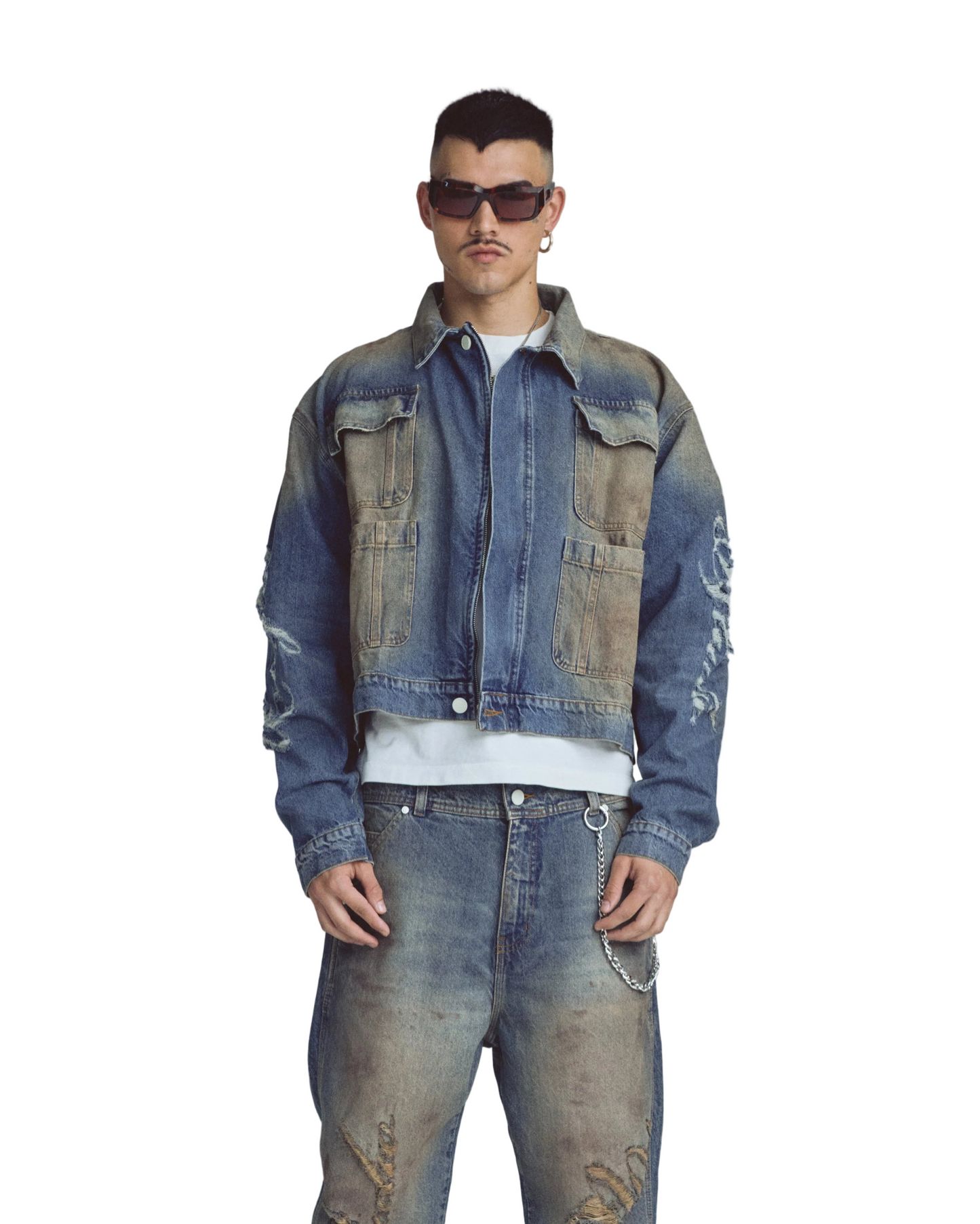 UNDERGOLD: BOXY FIT MECHANIC JACKET