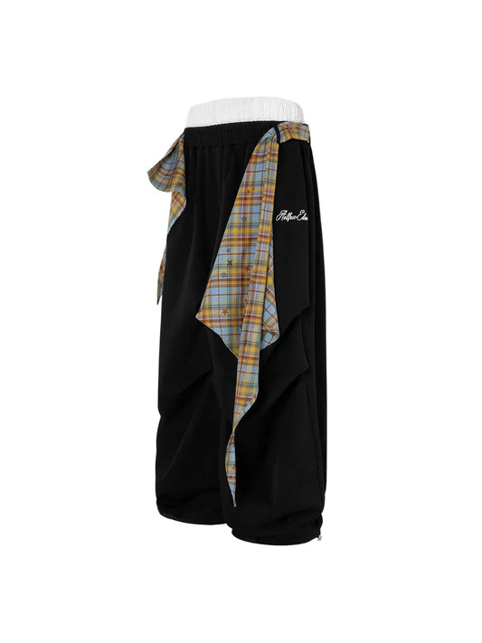 AELFRIC EDEN: DOUBLE WAIST BAGGY SWEATPANTS