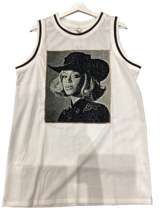 ANGEL GENTLE: CARTER JERSEY MESH TANK
