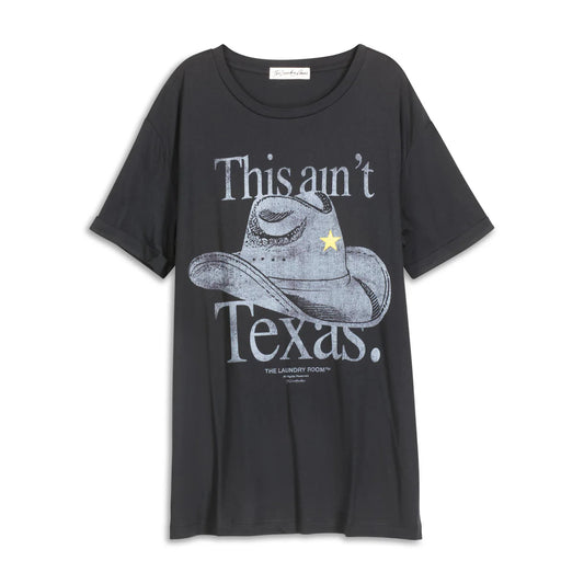 Laundry room this ain’t Texas oversized tee - 8586