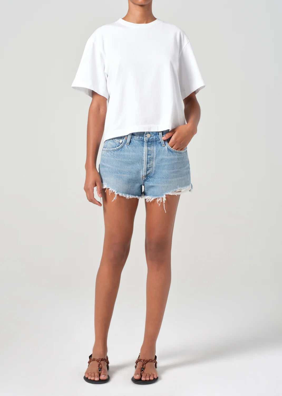 AGOLDE PARKER VINTAGE CUT OFF SHORT