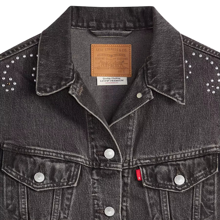 LEVIS: 90s BEJEWLED TRUCKER JACKET