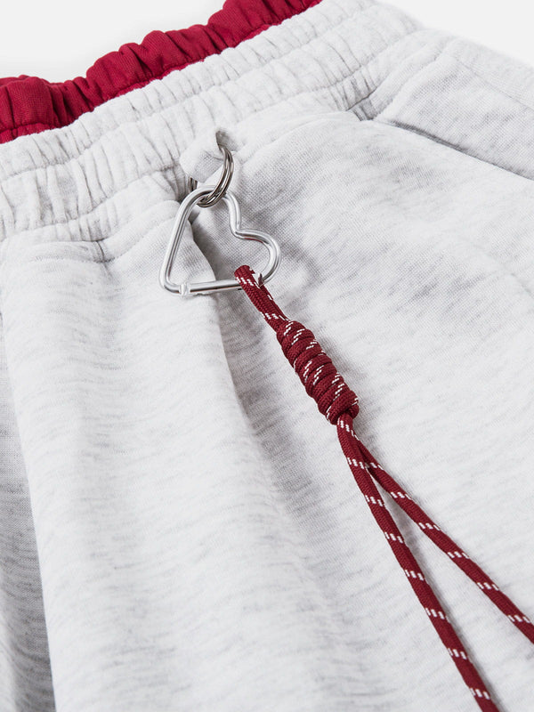 AELFRIC EDEN: STRIPED BAGGY SWEATPANTS