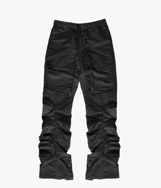 EPTM: STACKED FLARED PANTS 4.0 BLACK