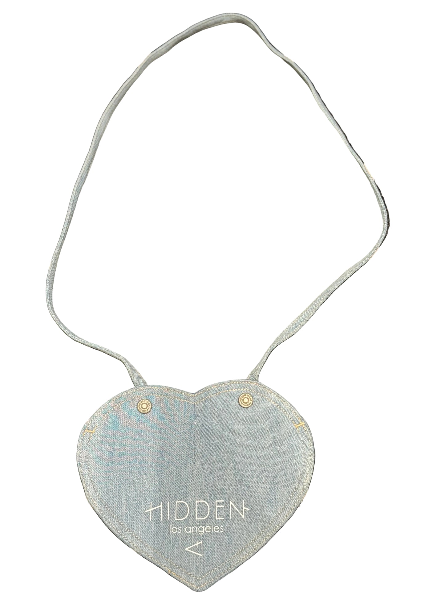 HIDDEN: DENIM HEART PURSE