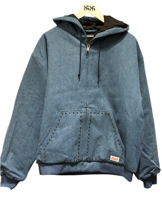 XLARGE: STUDDED HOOD WORK JACKET