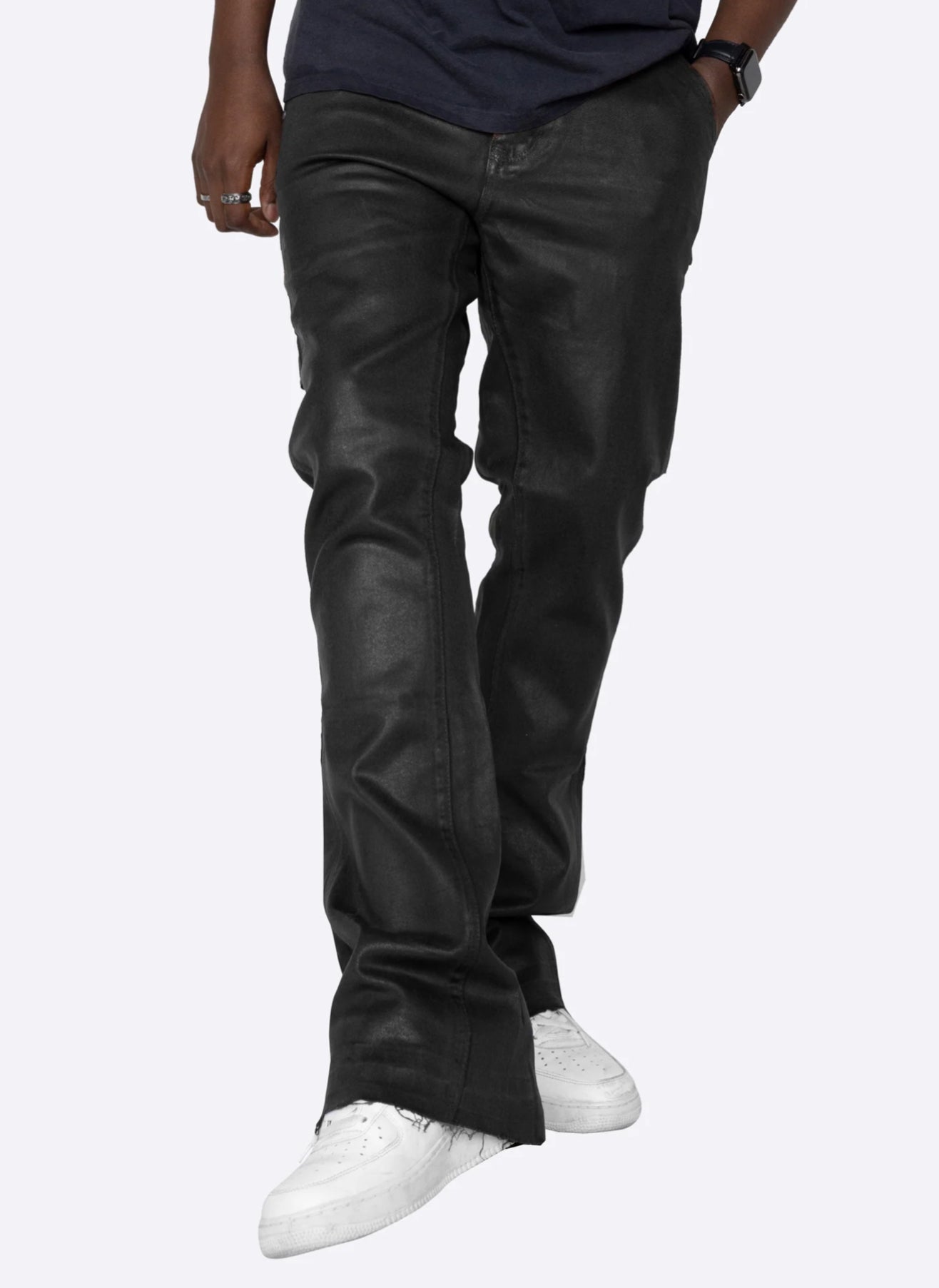 EPTM: MACKY FLARE PANTS BLACK