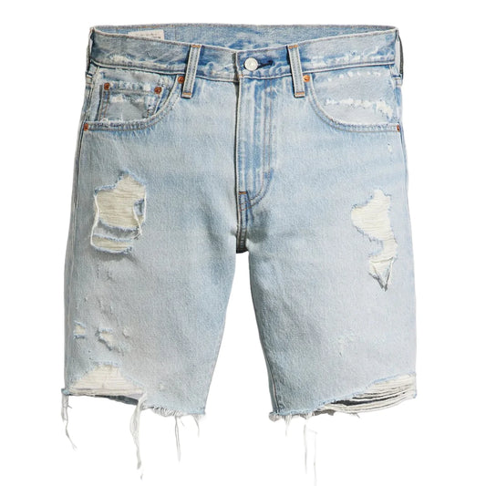 LEVIS SLIM JEAN SHORTS (front view)