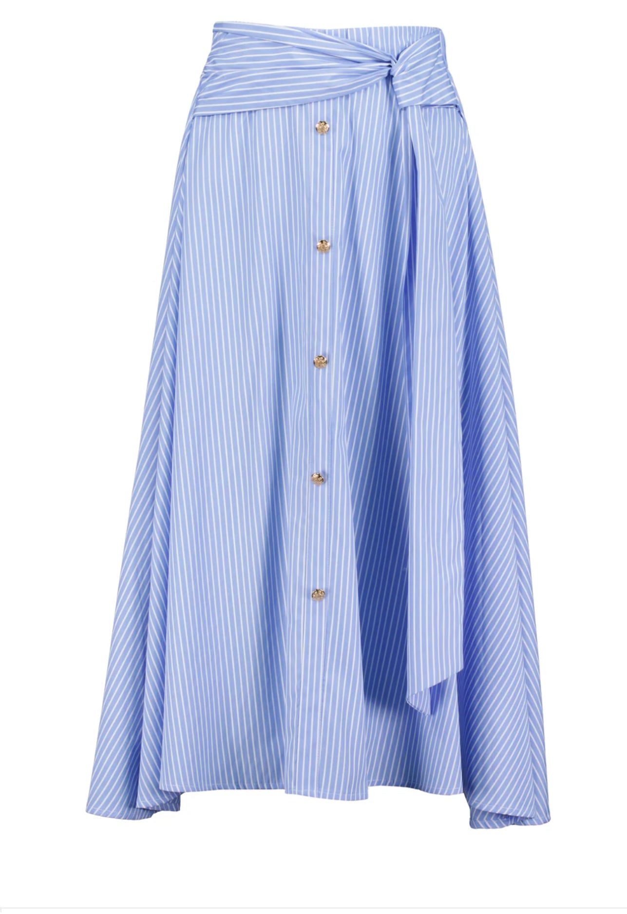 BISHOP YOUNG: POPLIN MIDI SKIRT