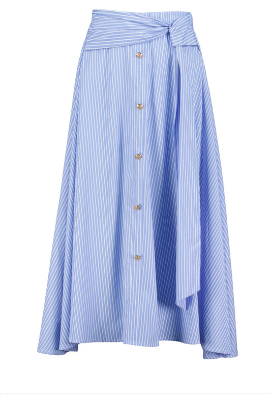 BISHOP YOUNG: POPLIN MIDI SKIRT
