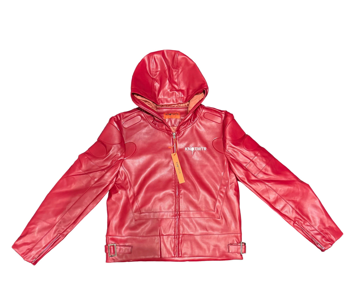KNOTWTR: IM WORTH A LOT LEATHER JACKET