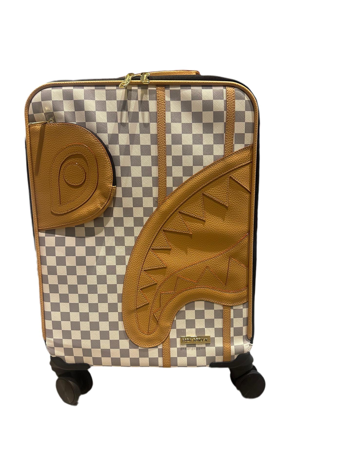 SPRAYGROUND: HENNY LATTE SOFT LUGGAGE CARRY ON