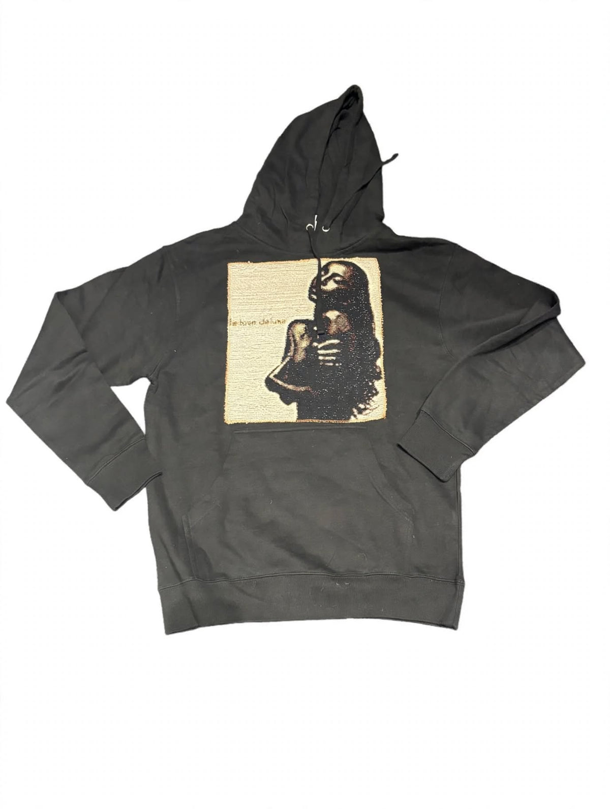 ANGEL GENTLE: BLACK HOODIE