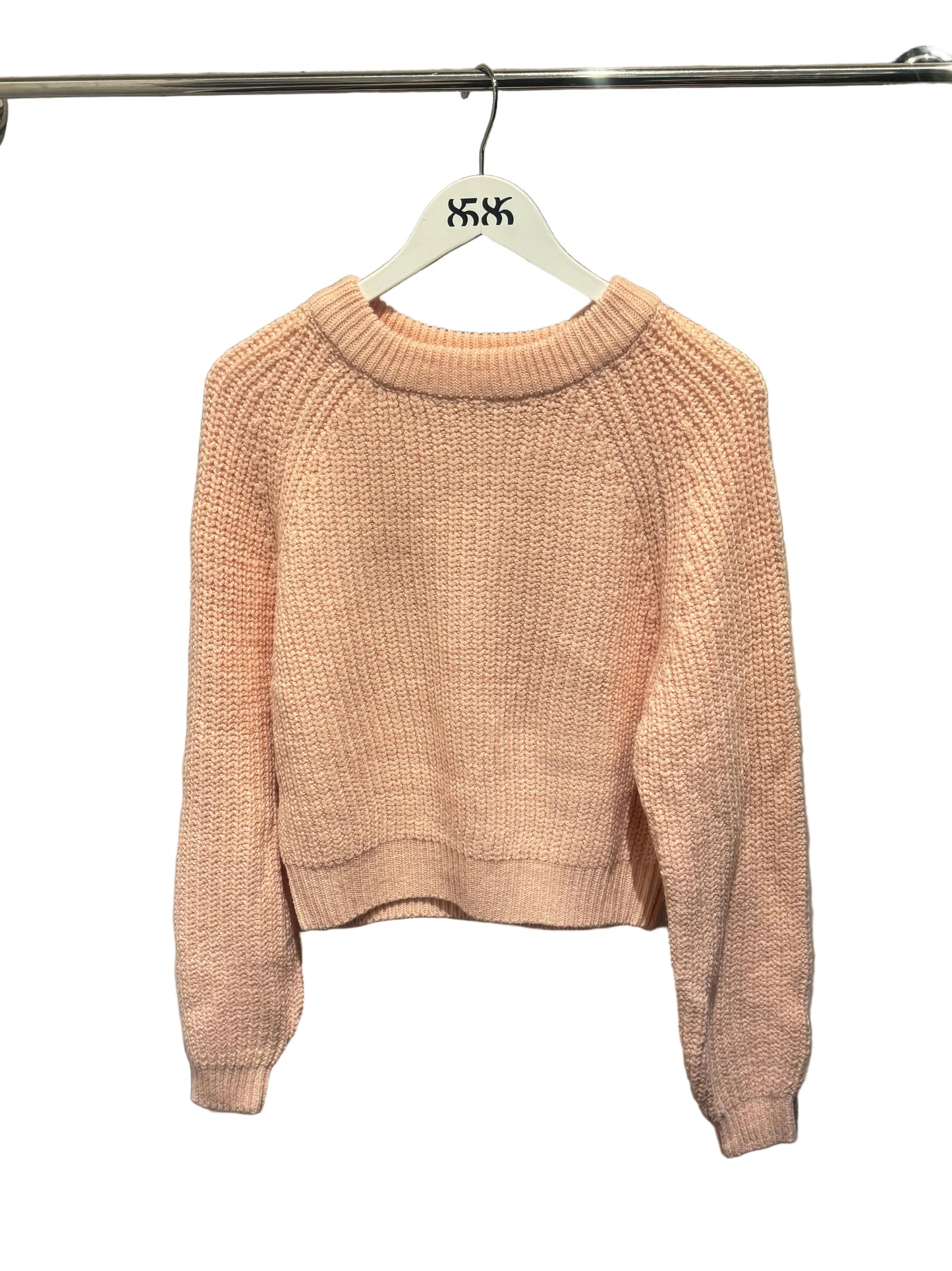 8586: PINK KNITTED SWEATER