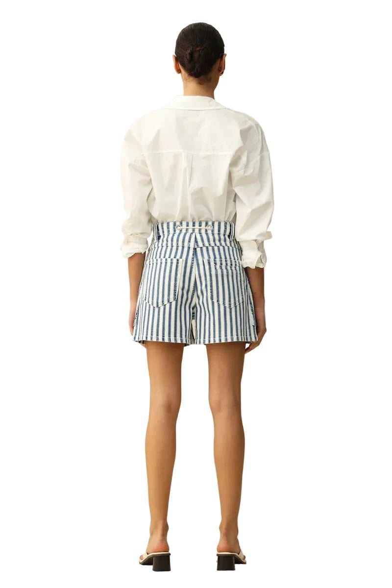 BAYEAS: TAMSIN HIGH RISE WOVEN SHORTS